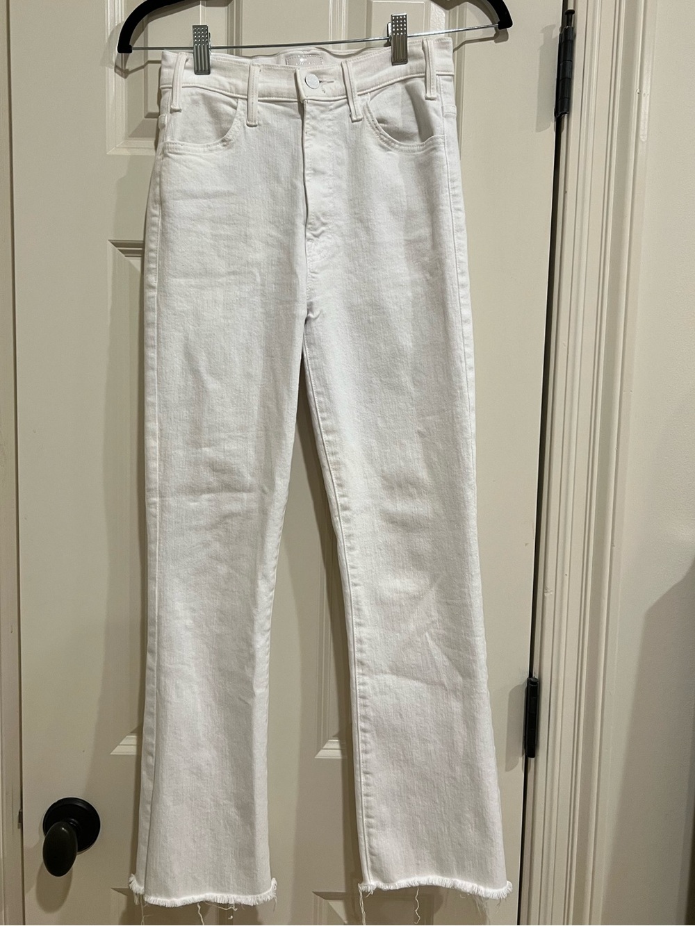 The Hustler Ankle Fray Mother Jeans - Picture 2 of 5